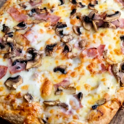 Foto de Pizza Carbonara